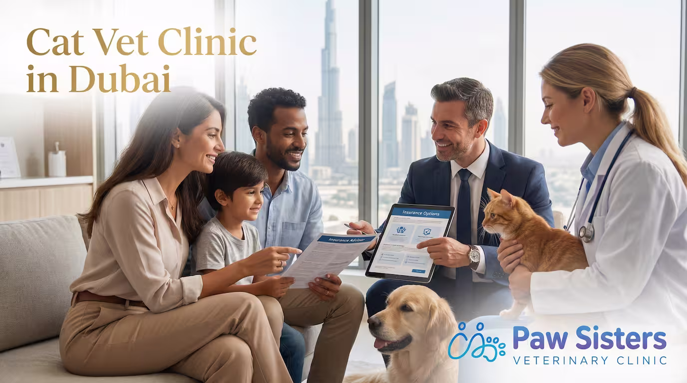 Specialized Cat Vet Clinic in Dubai for Feline Health Care at Paw Sisters