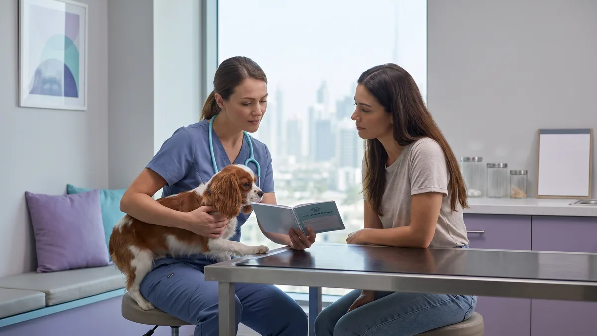 Pet-care scene illustrating why rabies protection matters