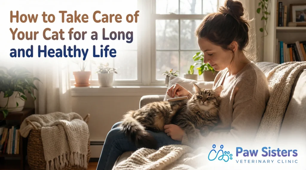 how to take care of a cat