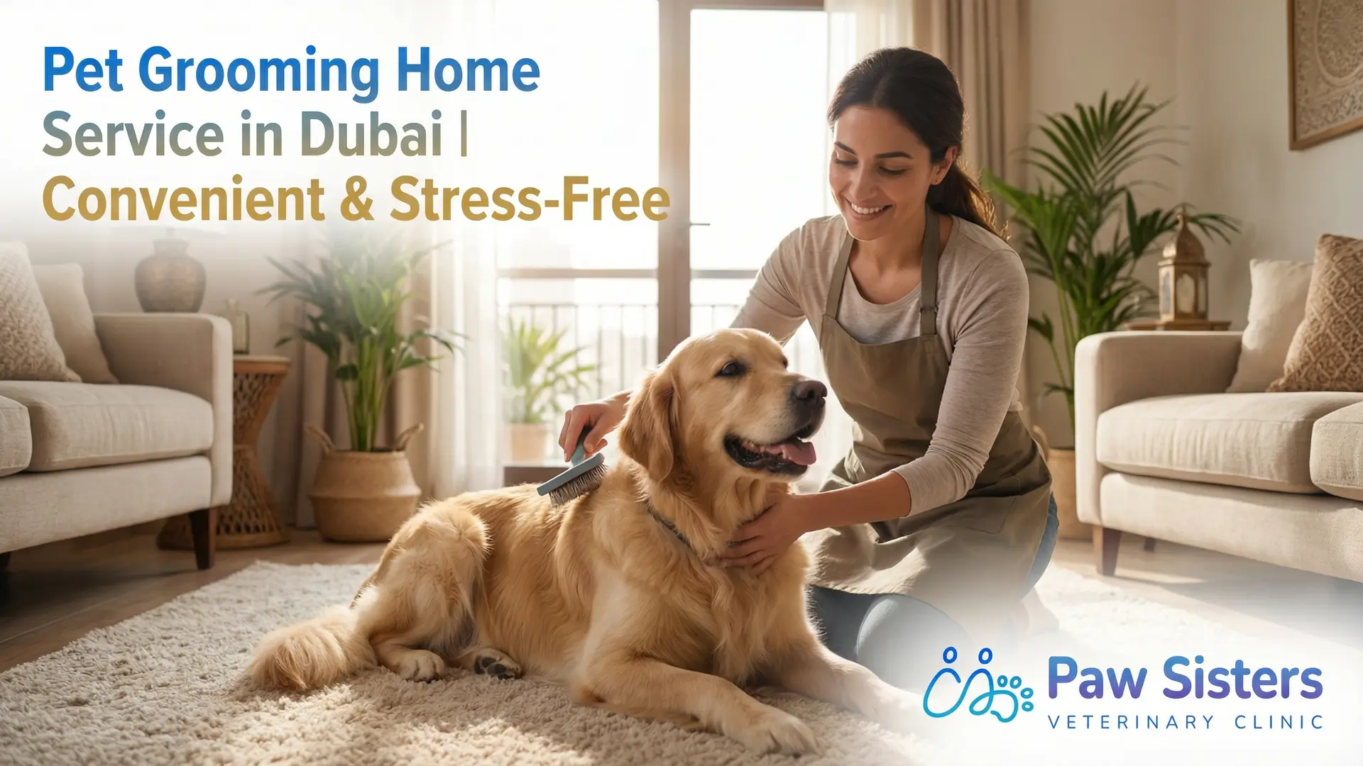 pet grooming home service​