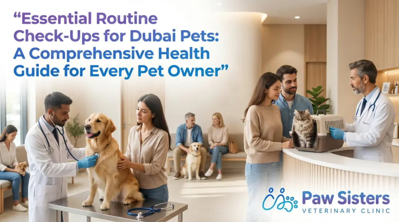 Essential Routine Veterinary Check-Ups for Dubai Pets Health Guide
