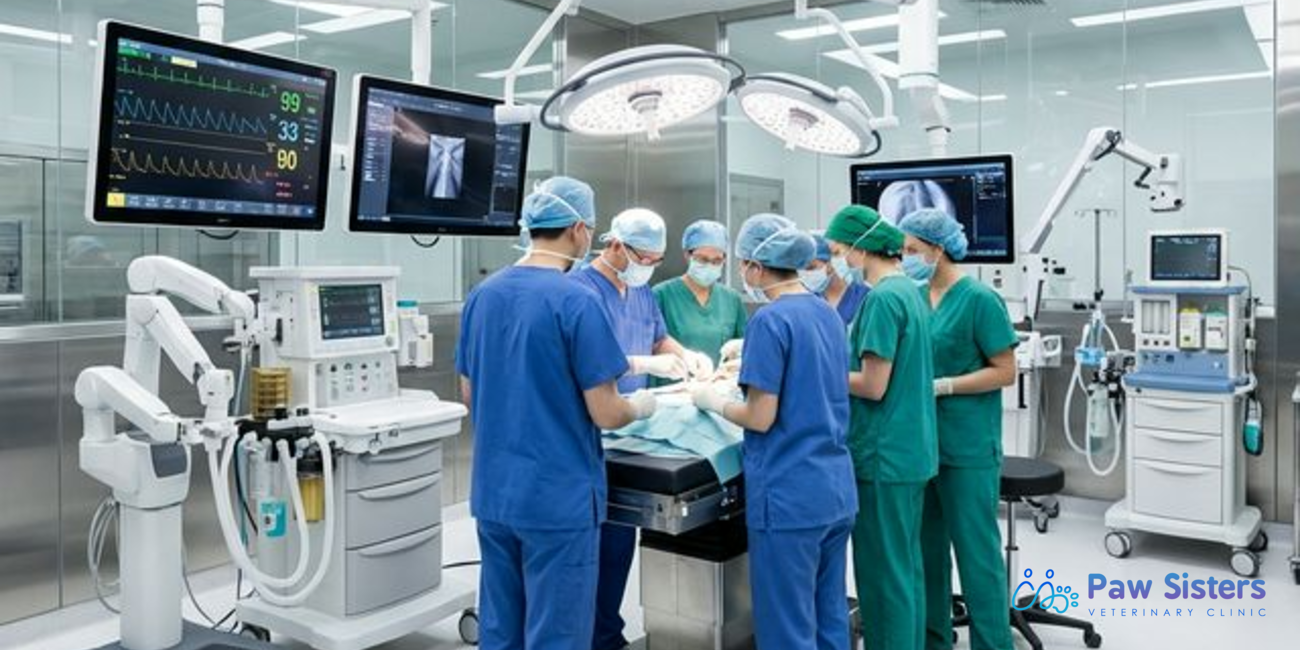 State of the art 24/7 emergency veterinary room in Dubai